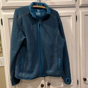 Kuhl Women’s Teal Fleece Jacket Large